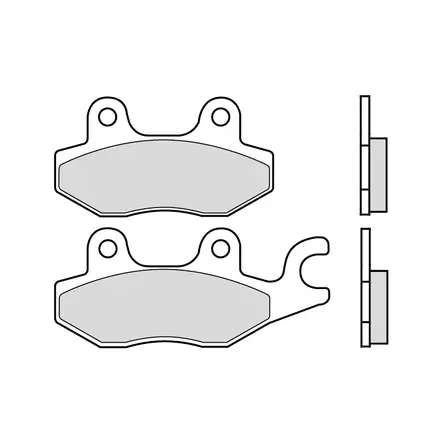 Brembo Jarrupalat Maxi-Scooter - Moottoripyörän Jarrupalat - 102623 - 1