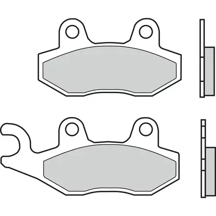 Brembo Jarrupalat Taakse Sintered Road - Moottoripyörän Jarrupalat - 103323 - 1