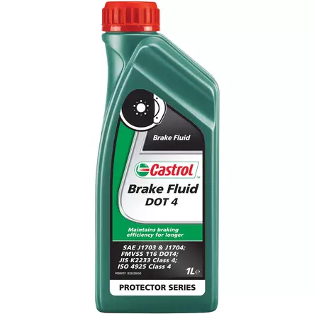 Castrol Brake Fluid DOT 4 1 L - Jarrunesteet - 72573 - 1
