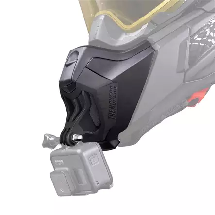 CKX Titan Orig. Muzzle w/ Camera bracket matt black - Moottorikelkan Muut varaosat - 108053 - 1