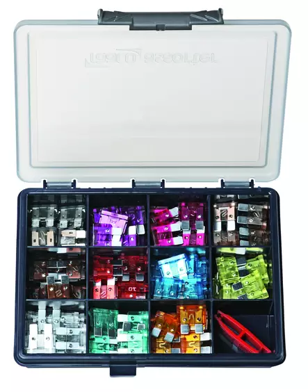 Flösser Blade fuse kit 100pcs + tool - Yleisosat - Sähköosat - 94323 - 1
