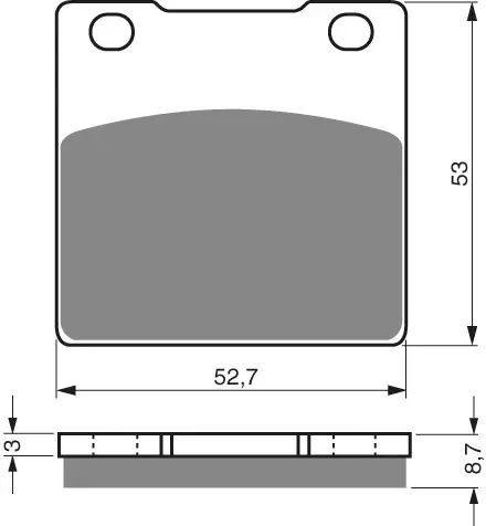 GOLDFREN Jarrupalat 016 Ceramic carbon AD - Moottoripyörän Jarrupalat - 88163 - 1