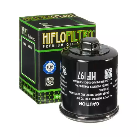 HiFlo öljynsuodatin HF197 - Moottoripyörän Öljynsuodattimet - 105333 - 1