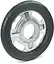 Kimpex Telapyörä aluminium Ski-Doo 152mm - Moottorikelkan Telastonpyörät - 76993 - 1