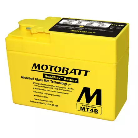 Motobatt akku, MT4R - Yleisosat - Akut - 107743 - 1