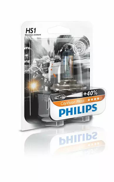 Philips Polttimo HS1 CityVision Moto 12V/35/35W/PX43t - Veneen Polttimot - 111113 - 1