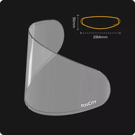 Pinlock FOGCITY Easy Universaali Full Face Medium - MP Visiirit - 108283 - 1