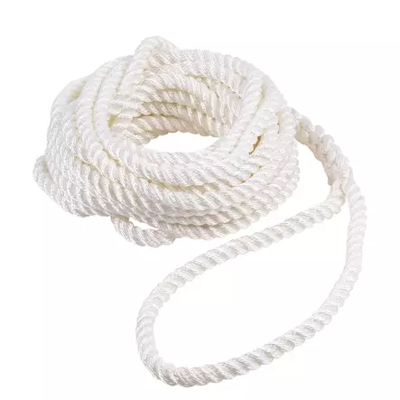 Qvarken Kiinnitysköysi Classic silmukalla 14mm 6m valkoinen - Veneen kiinnitys - 111723 - 1