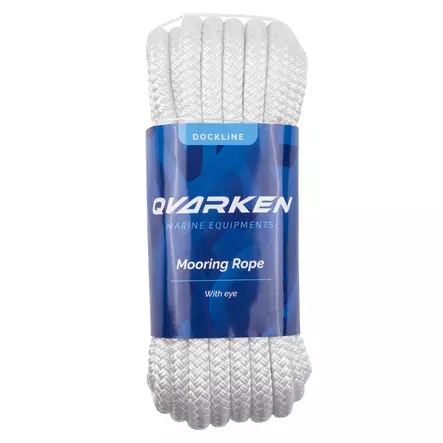 Qvarken Kiinnitysköysi Dockline silmukalla 18mm 15m valkoinen - Veneen kiinnitys - 111763 - 1