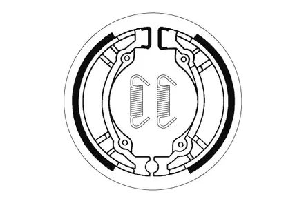 Sbs Jarrukengät - Moottoripyörän Jarrupalat - 105233 - 1