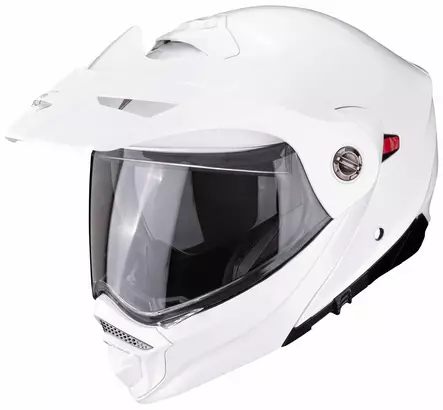 SCORPION Kypärä ADX-2 Solid valkoinen L - MP Avattavat kypärät - 106923 - 1