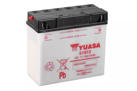 Yuasa akku, 51913 (cp) Happopatruuna mukana (2) - Yleisosat - Akut - 107623 - 1
