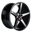 Barzetta Capitano Black Polished 8x18 Jako: 5x112 ET: 35 vanne - Auton Vanteet - 2593 - 3