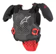 Alpinestars Bröstskydd A-5 S Nuorten Musta/Valkoinen/Punainen S/M - MP Rintasuojat - 91383 - 1