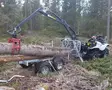 ATV Grapple crane 350-II Hydraulisella vedolla ja vinssilla - ATV-työlaitteet - 74273 - 1