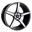 Barzetta Capitano Black Polished 8x18 Jako: 5x112 ET: 35 vanne - 18-tuumaiset - 2593 - 1