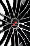 Barzetta Magnifico Black Polished 8.5x19 Jako: 5x108 ET: 40 vanne - 19-tuumaiset - 2853 - 3