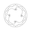 Brembo Serie Oro jarrulevy - Moottoripyörän Jarrulevyt - 102753 - 1