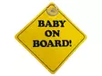 CAR LUX 'BABY ON BOARD' KYLTTI 2KPL - Yleisosat ja tarvikkeet - 76523 - 1