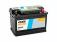 EB740 EXIDE EXCELL 74AH 278X175X190 -/+ 680A - Yleisosat ja tarvikkeet - 45583 - 1
