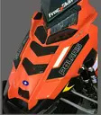 Frogzskin Hood Vent Kit Polaris AXYS - Moottorikelkan Ilmanvaihto - 76423 - 1