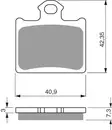 GOLDFREN Jarrupalat 297 Ceramic Carbon K1 - Moottoripyörän Jarrupalat - 88203 - 1