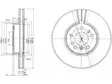 JARRULEVY DELPHI, 2 KPL / PKT, ETU, BMW X3, X5 - Yleisosat ja tarvikkeet - 15143 - 1