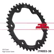 JT Takaratas ZBK - Musta Zinc JTR893.38ZBK - Moottoripyörän Ketjut & rattaat - 99823 - 1