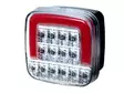 LED-TAKAVALO 12V PRO SQUARE 3F ECE R10 - Yleisosat ja tarvikkeet - 50383 - 1