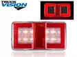 LED-TAKAVALO "NEON EFFECT" 12/24V 150X80X27MM - Yleisosat ja tarvikkeet - 50553 - 1