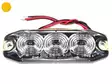 LED-TASOVILKKU R65 12/24V 3-LED KELT. 89X30X8MM - Yleisosat ja tarvikkeet - 52013 - 1