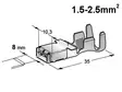 LIITIN F800 1,5-2,5MM2 NAARAS - Yleisosat ja tarvikkeet - 70723 - 1