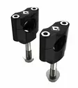 ODI MX BAR MOUNTS-OEM REPLACEMENT 7/8" (Drop-In Style) Shot Peened BLACK - Moottoripyörän Ohjaustangot - 81603 - 1