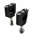 ODI MX BAR MOUNTS-OVERSIZED 1-1/8" (Drop-In Style) Shot Peened BLACK - Moottoripyörän Ohjaustangot - 69383 - 1