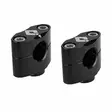 ODI PEE-WEE BAR MOUNTS MACHINED - 5/8" BLACK - Moottoripyörän Ohjaustangot - 81453 - 1