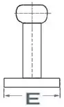 Osculati Nordik pollari RST 150mm - Vahat & kiillokkeet - 68583 - 1