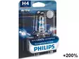 POLTTIMO PHILIPS H4 12V RACINGVISION GT200 BLISTER - Yleisosat ja tarvikkeet - 73673 - 1