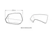 Puig Hand Guards Universal Maxiscooter C/Smoke - Moottoripyörän Ohjaustangot - 97393 - 1