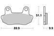 Sbs Jarrupalat Ceramic - Moottoripyörän Jarrupalat - 103653 - 1