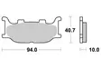 Sbs Jarrupalat Ceramic - Moottoripyörän Jarrupalat - 104683 - 1