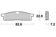 Sbs Jarrupalat Racing Sintered - Moottoripyörän Jarrupalat - 105253 - 1
