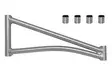 Sno-X Ylempi A-Tukivarsi (Musta) - Moottorikelkan A-varret & tukivarret - 70853 - 1