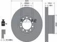 TEXTAR JARRULEVY 430MM MB MP4 ETU/TELI - Yleisosat ja tarvikkeet - 55243 - 1