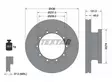 TEXTAR JARRULEVY 430MM SCANIA 430MM ETU/TAKA - Yleisosat ja tarvikkeet - 55283 - 1