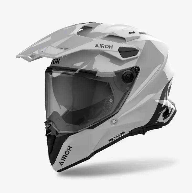 Airoh Kypärä Commander 2 Color Harmaa Kiiltävä S - ATV Adventure-kypärät - 86414 - 1