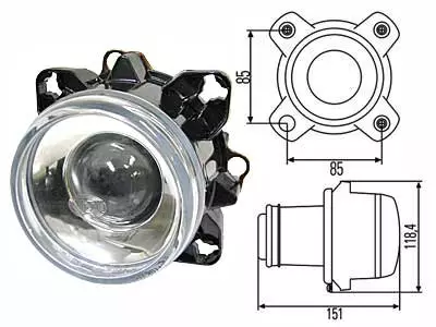 AJOVALOUMPIO SISU D2S XENON - Yleisosat ja tarvikkeet - 44264 - 1