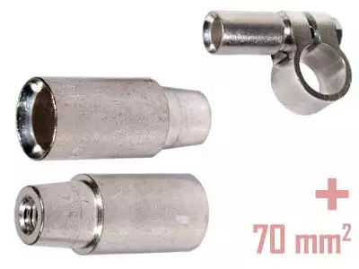 AKKUKENGÄN KARTIOHOLKKI 70MM2 + - Yleisosat ja tarvikkeet - 16174 - 1