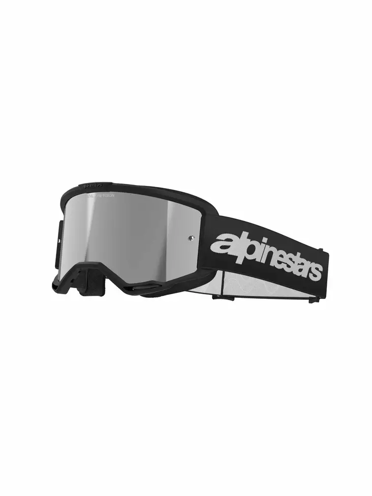 Alpinestars Ajolasit Vision 3 WORDMARK Musta Peili Hopea - ATV Ajolasit - 86314 - 1