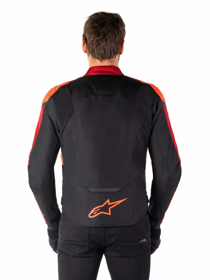 Alpinestars Ajotakki T-Jaws v4 Vedenpitävä Musta/Punainen Fluo L - MP Takit & Liivit Onroad - 86124 - 1