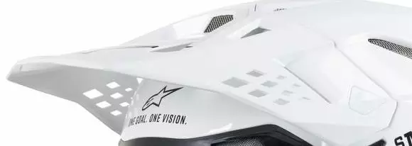Alpinestars Lippa S-M10/S-M8 - SOLID Valkoinen - ATV Lipat & ruuvit - 102844 - 1